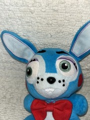 2016 Funko Five Nights At Freddys FNAF Blue Toy Bonnie Plush Hot Topic Exclusive