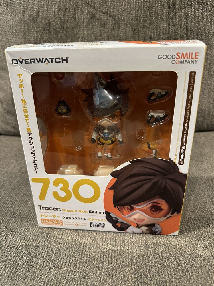 TRACER Overwatch Good Smile Company Nendoroid 730 Classic Skin Edition Sealed