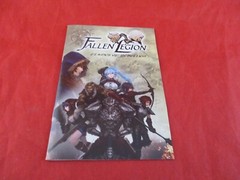 Fallen Legion Flames of Rebellion Playstation Vita PS Vita Promo Art/Story Book
