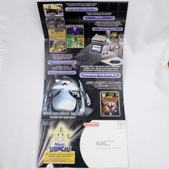 Pokemon Colosseum Mailer Promo Poster, Nintendo Gamecube, 2004, 23″ x 11″