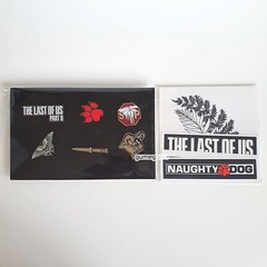 The Last of Us Part 2 II Ellie Edition Pin Badge & Stickers- TLOU (No Game)