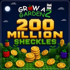 💰200 MILLION SHECKELS⭐️- Grow a Garden 2 | 100% legit | Super Fast 💨 | GAG2