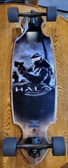 Halo Combat Evolved 10 Year Anniversary Skateboard Longboard Globe 2011 Limited