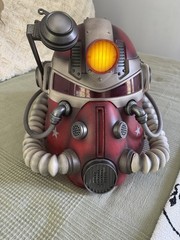 Fallout 76 T-51b-nc Power Armor Helmet Nuka Cola GameStop