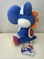 Super Mario All Stars Dark Blue Yoshi Plush [Little Buddy] Stuffed Animal Toy PP