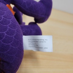 2012 Spyro The Purple Dragon Talking Plush Stuffed Animal Light Up Activision