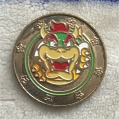 Frankford Candy Bowser Super Mario Coin Collectible Token Video Game Merchandise