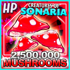 CREATURES OF SONARIA 🍄🍄🍄[ 2,500,000 Mushrooms / MUSH]⚡FASTEST DELIVERY • COS⚡