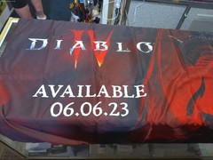 Diablo 4 IV Promotional Cloth Banner Gamestop Exclusive