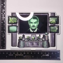 Fallout New Vegas Mr. House Lucky 38 Executive Suite Console Acrylic Standee