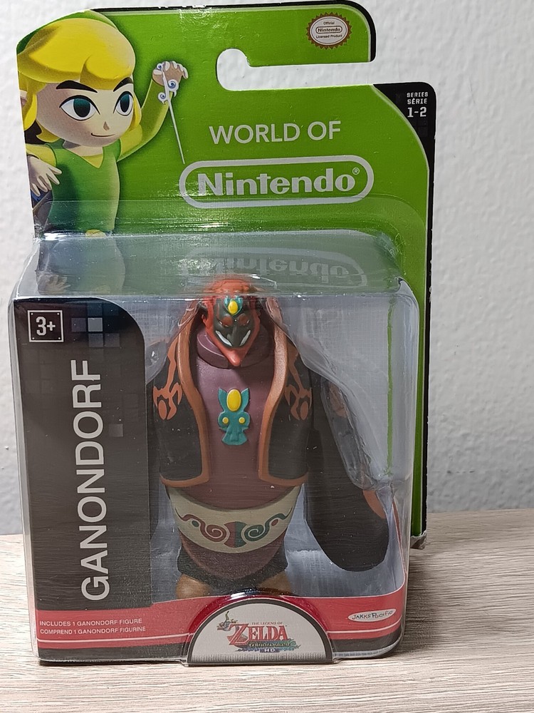 *FREE SHIP* 2.5″ GANONDORF The Legend of Zelda World of Nintendo Jakks Pacific