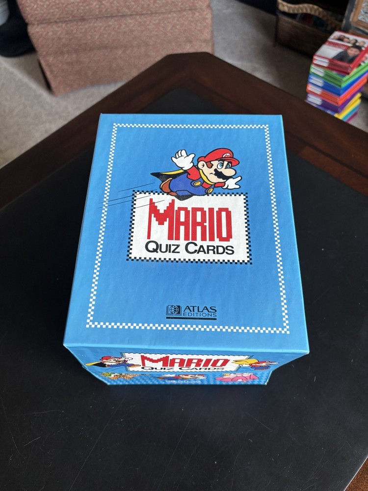 VTG 1995 Nintendo Mario Quiz Cards