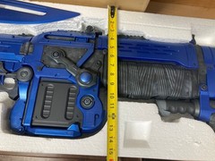 Gears of War 3 Retro Lancer Team Metal Blue Prop Replica NECA