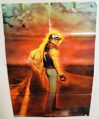 Real Bout Fatal Fury / Terry Bogard : 2000 SNK NEOGEO Poster (Fold:VG20×29in