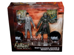 Fallout Action Figure Set Fallout: New Vegas Benny Survivor Riot Ranger Armor