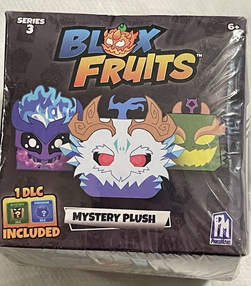 BLOX FRUITS SERIES 3 4″ MYSTERY PLUSH MYSTERY OR PREMIUM DLC CODE *NEW RELEASE*