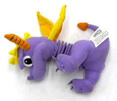 Spyro The Dragon | Slinky Plush Soft Toy w/ Tag | Nanco Universal Studios 2000