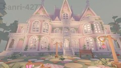 Mansion Pink Glitch Home Adopt House