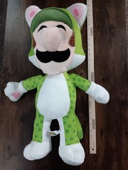 *FREE SHIP* 24″ (60CM) XL CAT LUIGI Super Mario Plush Stuffed Toy Nintendo