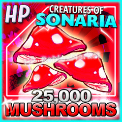 CREATURES OF SONARIA 🍄🍄🍄[25K – 2.5M Mushrooms / MUSH]⚡FASTEST DELIVERY • COS⚡