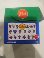 BRAWL STARS LINE FRIENDS Mystery Keyring 1EA Random Characters Figure Keychain
