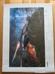 Mass Effect 3 Mako Lithograph Signed & Numbered 68/500