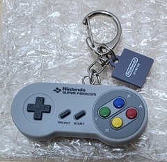 Kyoto Nintendo Museum Japan Exclusive Super Famicom Controller Keychain Bag Tag
