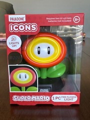 Icon Super Mario Brothers Fire Flower Light