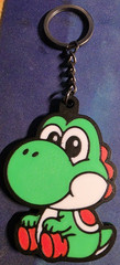 3D PRINTED YOSHI KEYCHAIN NOSTALGIA DOUBLE SIDED SUPER MARIO BROS GALAXY