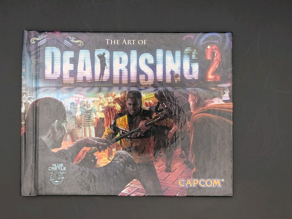 The Art of Dead Rising 2 Art Book Capcom 2010 Mini Hardcover DeadRising Artbook