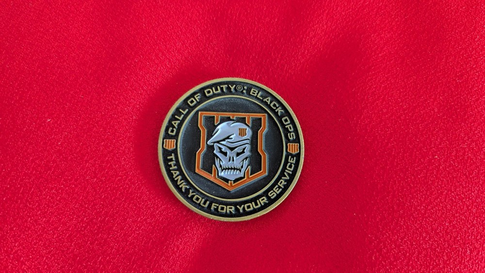 Call of Duty Black Ops 3 – Challenge Coin – Rare – Thank You For Your Service