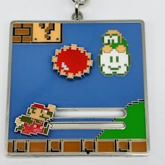 Super Mario Bros Action Keychain Nintendo World UNIVERSAL STUDIOS JAPAN 2020