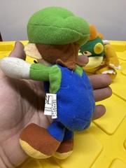 (5) Vintage Bean Bag Plush N64 Super Mario Donkey Kong Nintendo BD&A Preowned