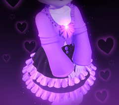 Royale High – Charmed Heart Dark Fairy Set (NO CODE) (Ready / Pre-order)