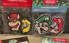 Nintendo OFFICIAL Promo Lot of 7 Adhesive Patch Mario Bowser Link Zelda Sticker