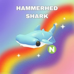 ADOPT YOUR PET FROM ME TODAY!! NEON HAMMERHEAD SHARK!! FAST & CHEAP!!