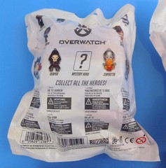 Lot Of 4~OVERWATCH Series 1 Backpack Hangers Mystery Packs-Blizzard~1 Per Pack