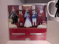 Ace Attorney Capcom Cafe Acrylic Godot Mug Apollo Justice Kutani Yaki Plate