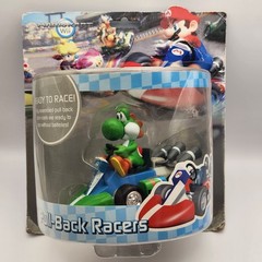 Yoshi Mario Kart Wii Pull Back Racers Nintendo Super Mario Bros 5″ Toy New
