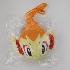 2008 Pokemon Diamond & Pearl Chimchar Plush Purse Bag Official Japan Exclusive