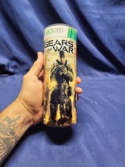 Gears of War 3 (Xbox 360, 2011) Artwork Sublimation 20oz Tumbler