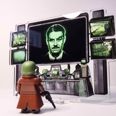 Fallout New Vegas Mr. House Lucky 38 Executive Suite Console Acrylic Standee