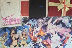 Limited Honkai Impact 3rd Korea User Roundtable Event Gift Desk Mat Shirt pen