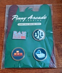 Pinny Arcade Pin Trading Camp PAX Online 2021 Core Pin Set NEW