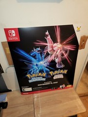 Pokemon Shining Pearl Brilliant Diamond Advertising Display Poster 24″×28″