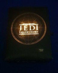 STAR WARS JEDI FALLEN ORDER Light Up Box Collector’s Edition NO GAME/STEEL