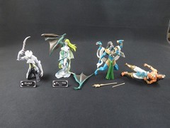 Megami Tensei One Coin Figure King Frost Lilim Varna SET KOTOBUKIYA from Japan 1