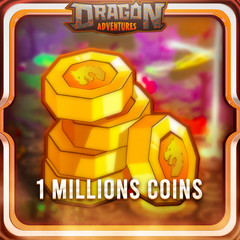 1M-250M Coins | Dragon Adventures | DA | Fast and Cheap