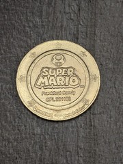 Super Mario Wonder Ball collectible coin featuring Bowser Frankford Candy Token