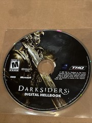 Darksiders Digital Hellbook-2010 Digital Art Book Preorder Bonus Disc DVD Tested